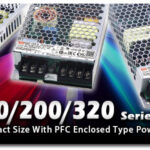 Serie NSP-75/100/150/200/320: Fuente de alimentación AC-DC de 75 W a 320 W, de alta confiabilidad, tamaño compacto y con protección PFC.