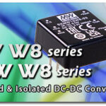 Serie SKM/DKM W8: Convertidor DC-DC aislado y regulado de 10 W a 30 W, 1″ x 1″, relación de entrada ultraancha 8:1.