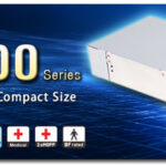 Serie NSP-2400: Fuente de alimentación de nueva generación de 2400 W AC/DC, de alta fiabilidad, tamaño compacto y tipo encapsulado con PFC.